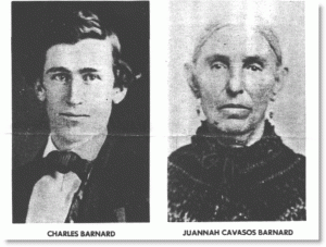Charles Barnard and Juana Cavasos Barnard.