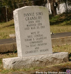 Fannie Granbury Grave Site